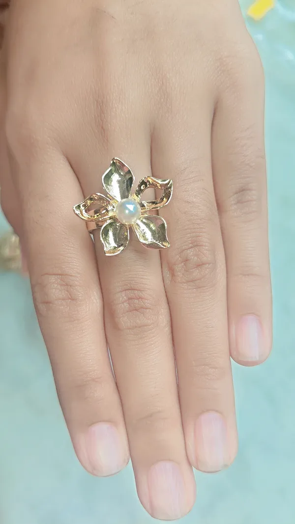 Gold_Anti_Tarnish_Pearl_Ring_For_Women_Pack_Of_4