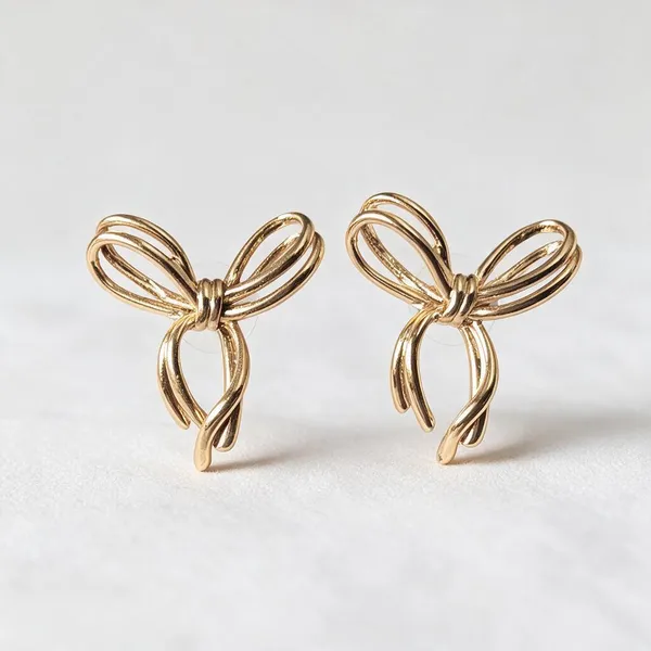 Gold_Anti_Tarnish_Bow_Earrings_For_Women_Pack_Of_3