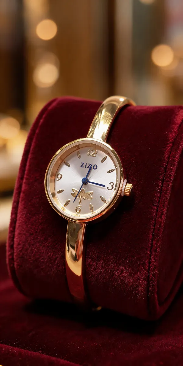 Gold_Anti_Tarnish_Bangle_Watch_For_Women