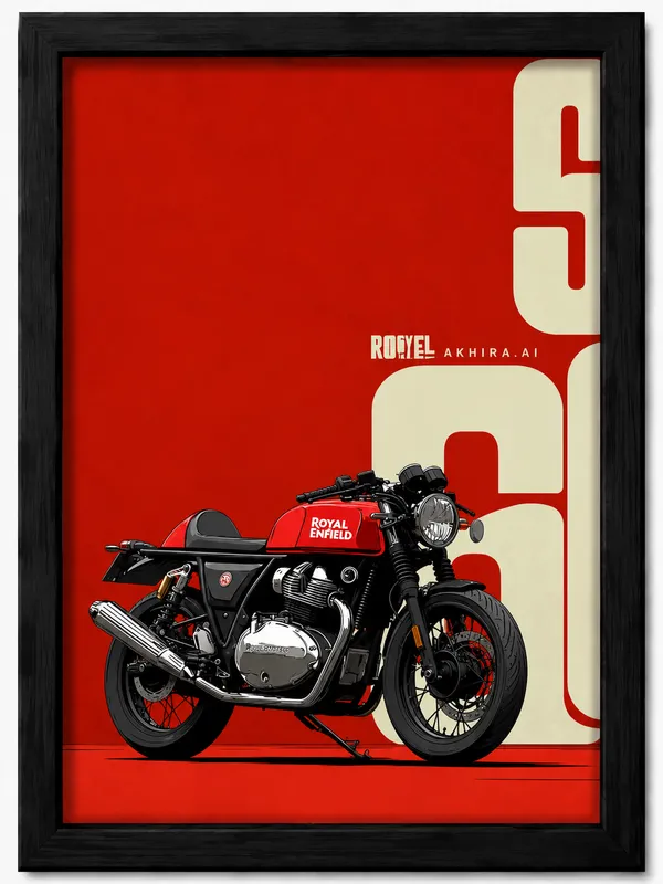 Black_Modern_Motorcycle_Print_Wall_Frame