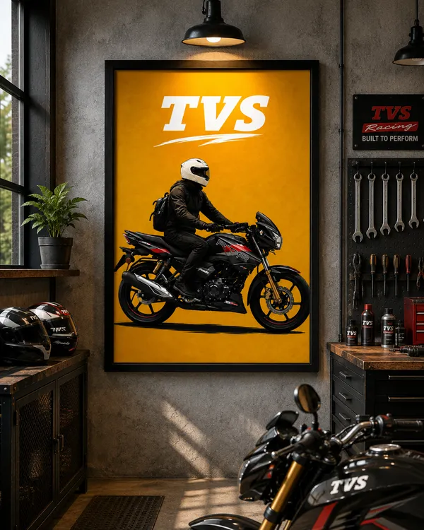 Black_Modern_Motorcycle_Print_Wall_Frame