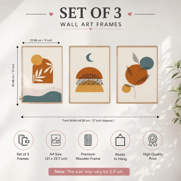 Wood_Minimalist_9x12_Inch_Photo_Wall_Frame_Set_Of_3