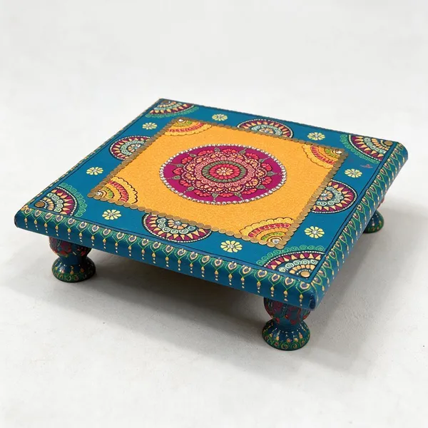 Chourang_-_10X10X2"_For_Home_Decor,_Festive_Celebration,_Puja