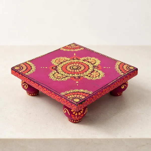 Chourang_-_4X4X1"_For_Home_Decor,_Festive_Celebration,_Puja