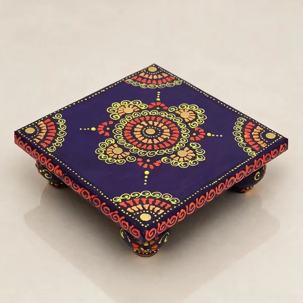 Chourang_-_4X4X1"_For_Home_Decor,_Festive_Celebration,_Puja