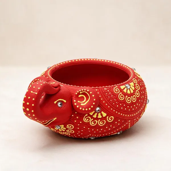 Modern_Diya_-_Elephant_(1Pc)_For_Home_Decor,_Festive_Celebration,_Puja