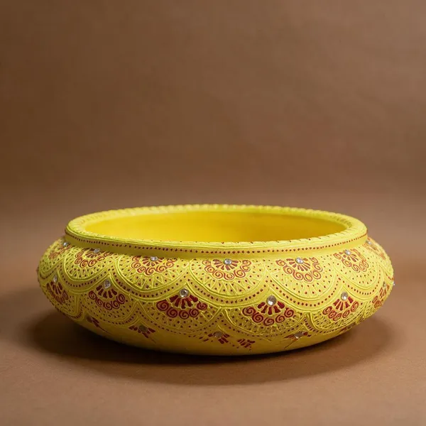 Terracotta_Urali_-_10"_(1Pc)_For_Home_Decor,_Festive_Celebration,_Puja