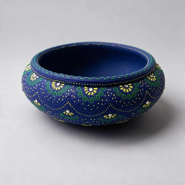 Terracotta_Urali_-_8"_(1Pc)_For_Home_Decor,_Festive_Celebration,_Puja