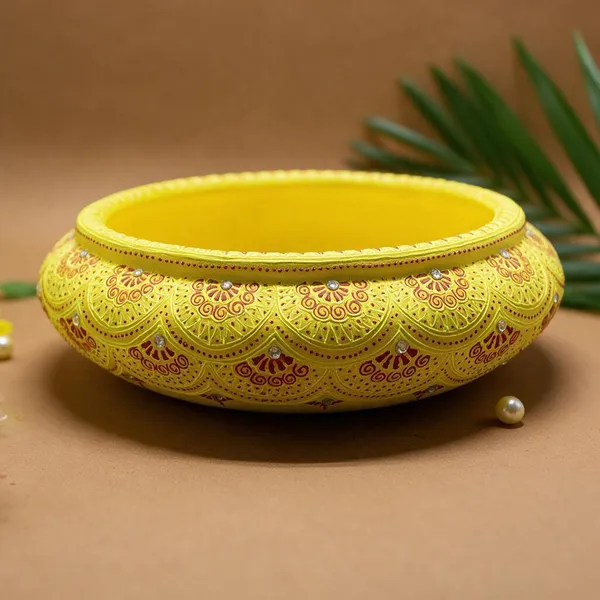 Terracotta_Urali_-_8"_(1Pc)_For_Home_Decor,_Festive_Celebration,_Puja