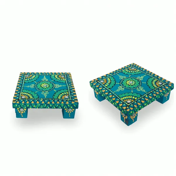 Chourang_-_3X3X3/4"_For_Home_Decor,_Festive_Celebration,_Puja