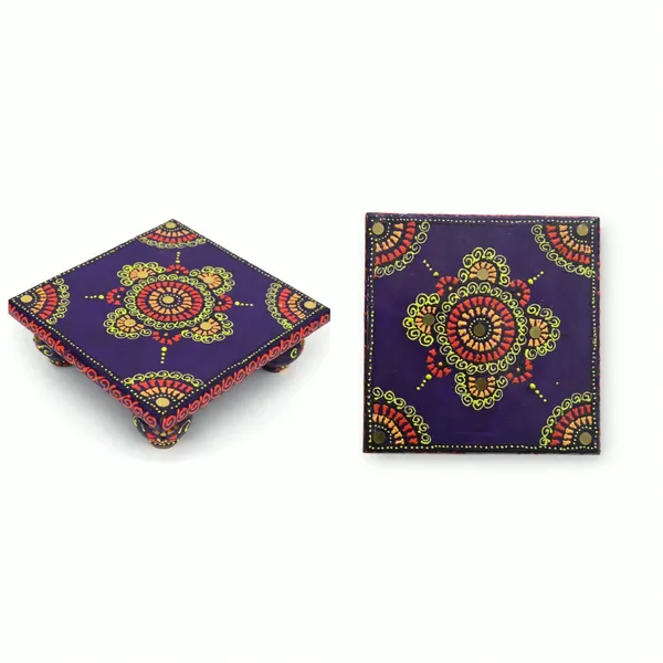 Chourang_-_4X4X1"_For_Home_Decor,_Festive_Celebration,_Puja