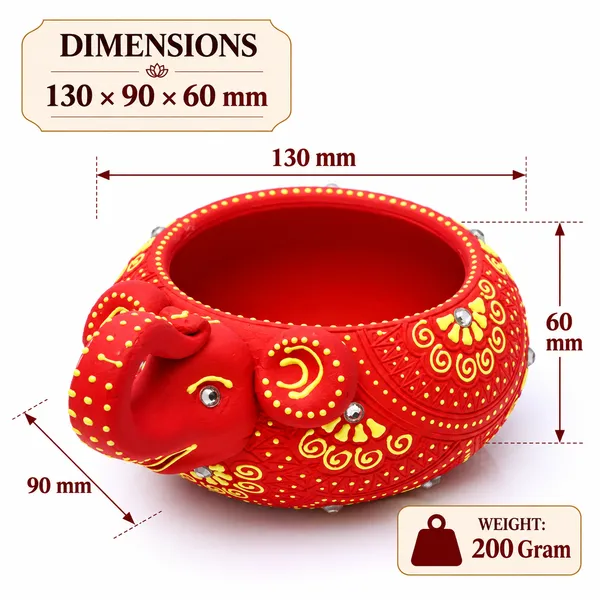 Modern_Diya_-_Elephant_(1Pc)_For_Home_Decor,_Festive_Celebration,_Puja