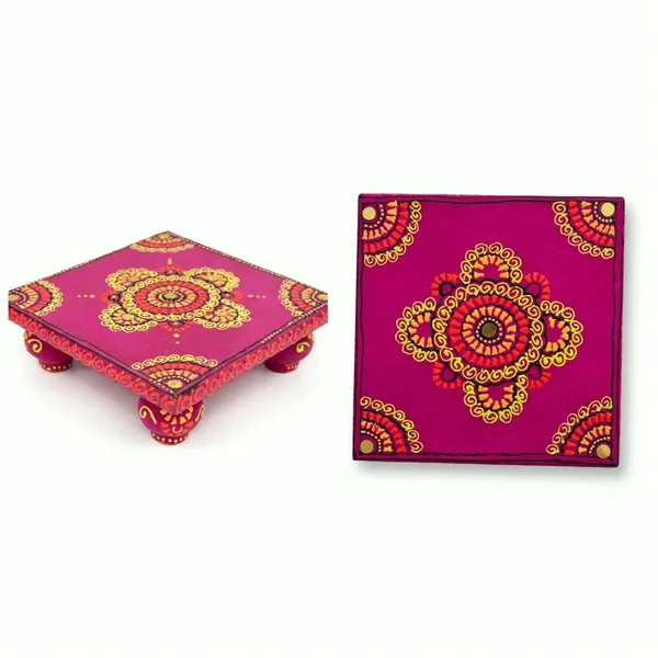 Chourang_-_4X4X1"_For_Home_Decor,_Festive_Celebration,_Puja