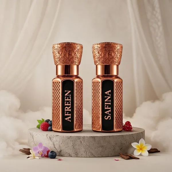Mohammadi_Perfumes_2_Pcs_Attar_Set_Afreen_And_Safeena_6_Ml_Each