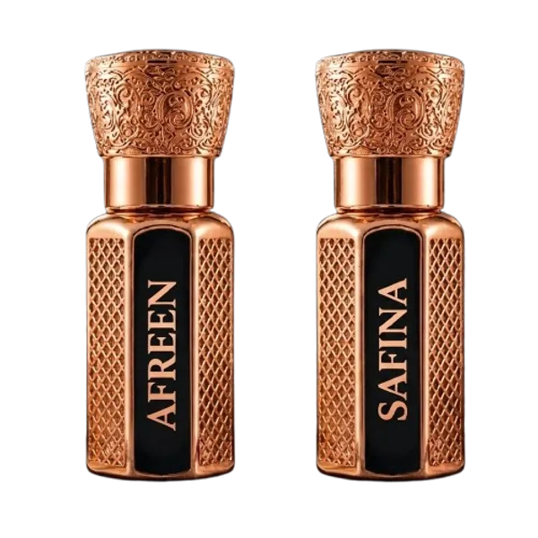 Mohammadi_Perfumes_2_Pcs_Attar_Set_Afreen_And_Safeena_6_Ml_Each