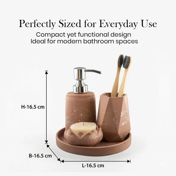 Aqua_Flora_–_4-Piece_Bathroom_Accessories_Set_with_Tray_|_Elegant_Bathroom_Organizer_with_Soap_Dispenser,_Candle_Holder_&_Brush_Stand_(Sage_Green)