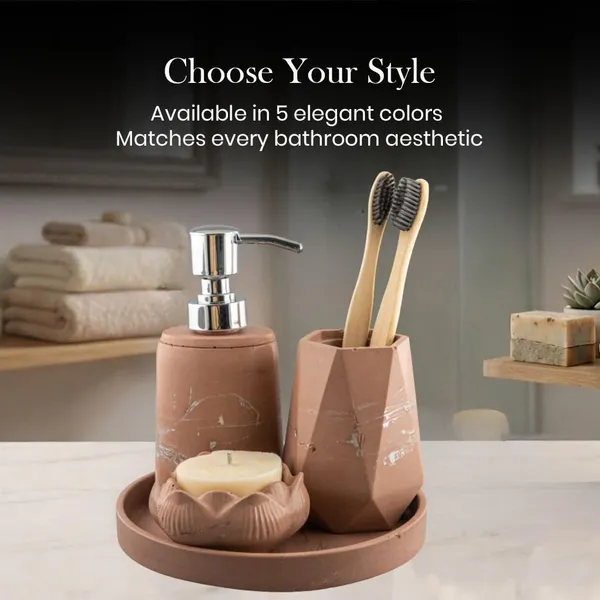 Aqua_Flora_–_4-Piece_Bathroom_Accessories_Set_with_Tray_|_Elegant_Bathroom_Organizer_with_Soap_Dispenser,_Candle_Holder_&_Brush_Stand_(Sage_Green)