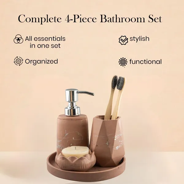Aqua_Flora_–_4-Piece_Bathroom_Accessories_Set_with_Tray_|_Elegant_Bathroom_Organizer_with_Soap_Dispenser,_Candle_Holder_&_Brush_Stand_(Sage_Green)