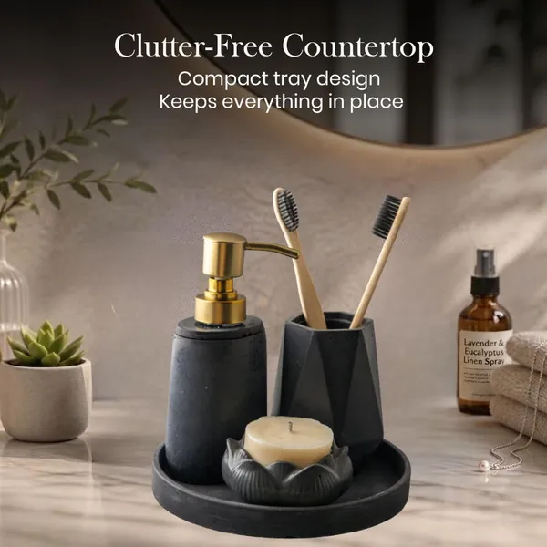 Aqua_Flora_–_4-Piece_Bathroom_Accessories_Set_with_Tray_|_Elegant_Bathroom_Organizer_with_Soap_Dispenser,_Candle_Holder_&_Brush_Stand_(Sage_Green)