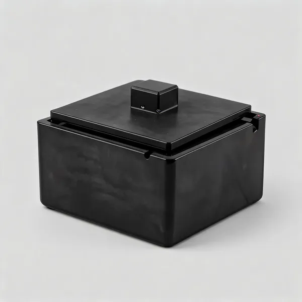 Acrylic_Polymer_Modern_Geometric_Lidded_Ashtray_Black