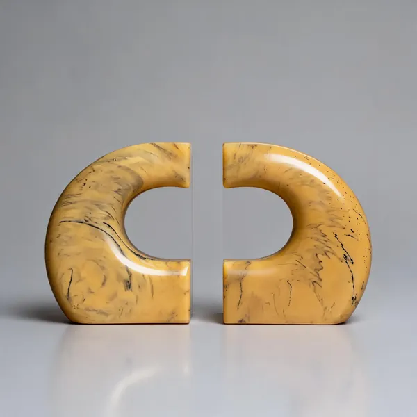 Acrylic_Polymer_Modern_Half-Moon_White_Bookend