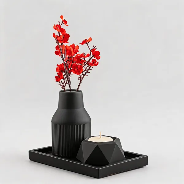 Acrylic_Polymer_Modern_Navy_Blue_3-Piece_Home_Decor_Set