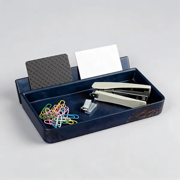 Acrylic_Polymer_Contemporary_Marble_Navy_Blue_Desk_Organiser