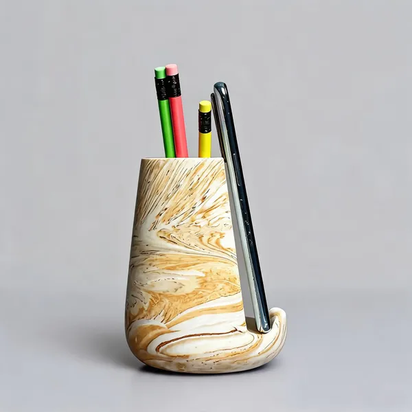 Acrylic_Polymer_Desk_Organiser_Pen_Stand_Phone_Holder_Multicolour