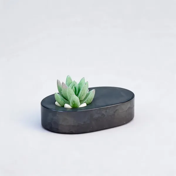 Acrylic_Polymer_Minimalist_Oblong_Tabletop_Planter_Black
