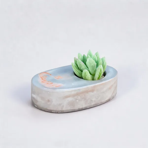 Acrylic_Polymer_Minimalist_Oblong_Tabletop_Planter_Grey
