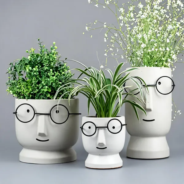 Acrylic_Polymer_Modern_Off_White_Face_Expression_Planter_Set_Of_3