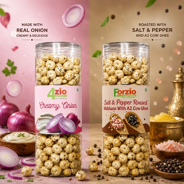 Forzio_Salt_&_Pepper_And_Creamy_Onion_Roasted_Makhana_With_A2_Cow_Ghee