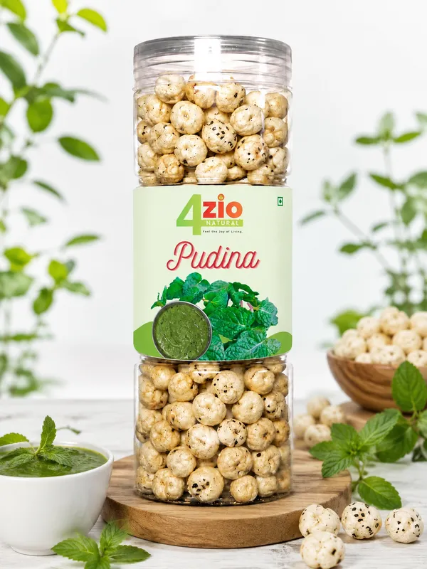 Forzio_Pudina_Roasted_Makhana_With_A2_Cow_Ghee