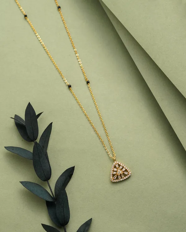 Gold_Alloy_Black_Beaded_Triangular_Pendant_Mangalsutra_Necklace_For_Women