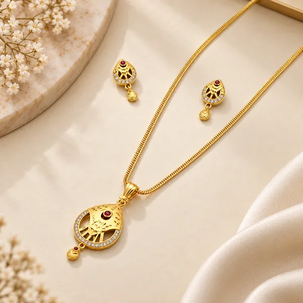 Gold_Alloy_Red_Stone_Traditional_Necklace_And_Earrings_Set_For_Women