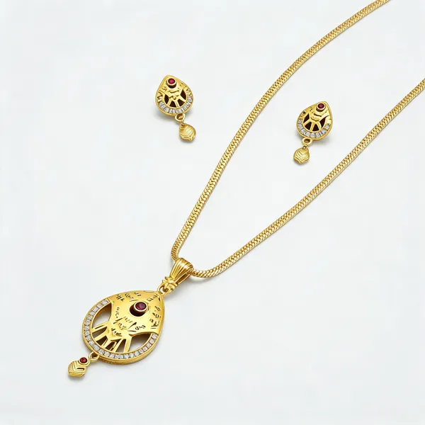Gold_Alloy_Red_Stone_Traditional_Necklace_And_Earrings_Set_For_Women