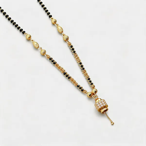 Black_Gold_Alloy_Stone_Pendant_Mangalsutra_Necklace_For_Women