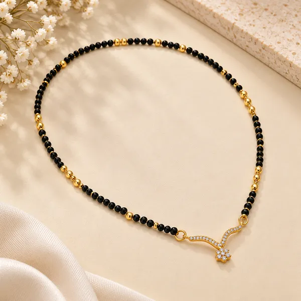 Black_Gold_Alloy_Floral_Pendant_Mangalsutra_Necklace_For_Women
