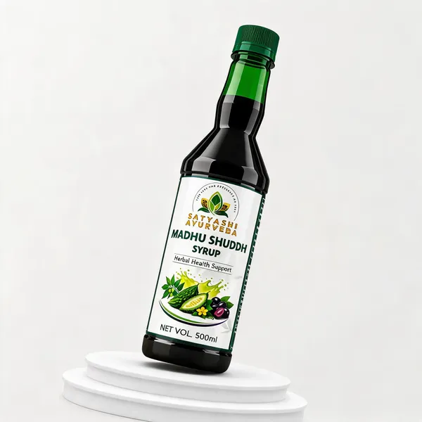 Satyashi_Ayurveda_Madhu_Shuddh_Herbal_Syrup_500_Ml