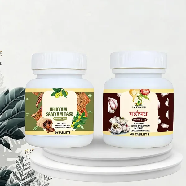 Satyashi_Ayurveda_Cardiac_Care_Tablets_Combo_(Hridyam_Samyam_+_Mahoshad)