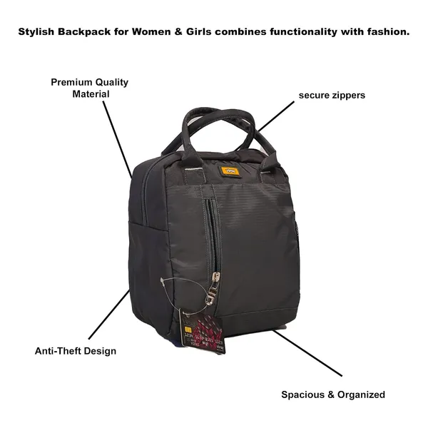 Fluxy_Big_Lunch_Bag_In_Grey_Heavy_Duty_1000d_Black_Tote_Leakproof_Spacious_For_Office_School_Travel