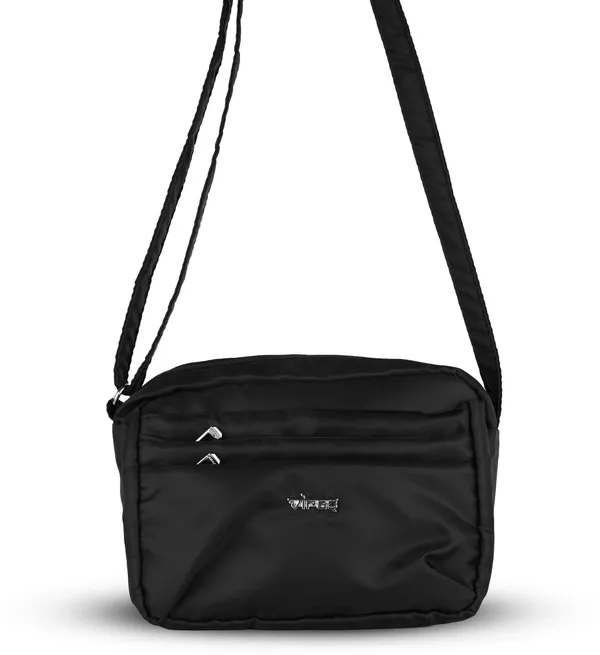 Matrix_Satin_Womens_Black_Sling_Bag_Stylish_Elegant_Shoulder_Bag_For_Daily_Use_Parties_Office_Travel_Premium_Lightweight_Handbag_With_Adjustable_Strap