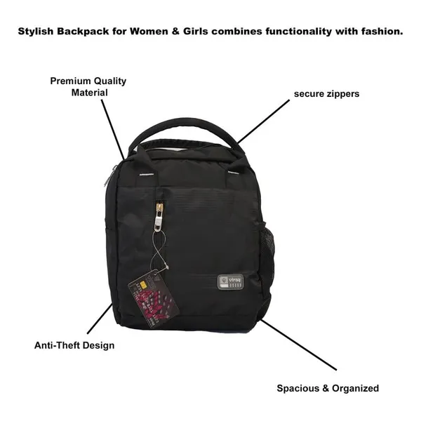 Fluxy_Lunch_Bag_For_Men_Women_Bottle_Holder_Black