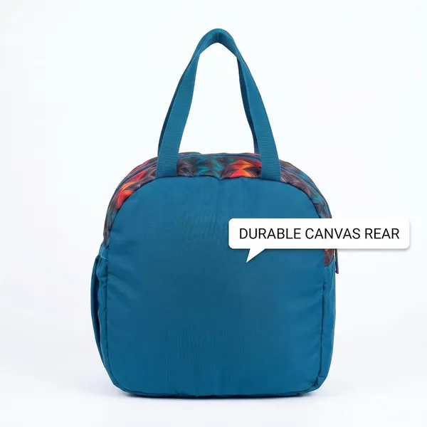 App_Insulated_Lunch_Bag_For_Men_Women_8_1_Litre_Tiffin_Carry_Bag_Uly_Matty_Fabric_2_Compartments_25_X_26_X_5_Inches_Durable_Reusable_Lunch_Bag_For_Office_School_College_Travel_Picnic