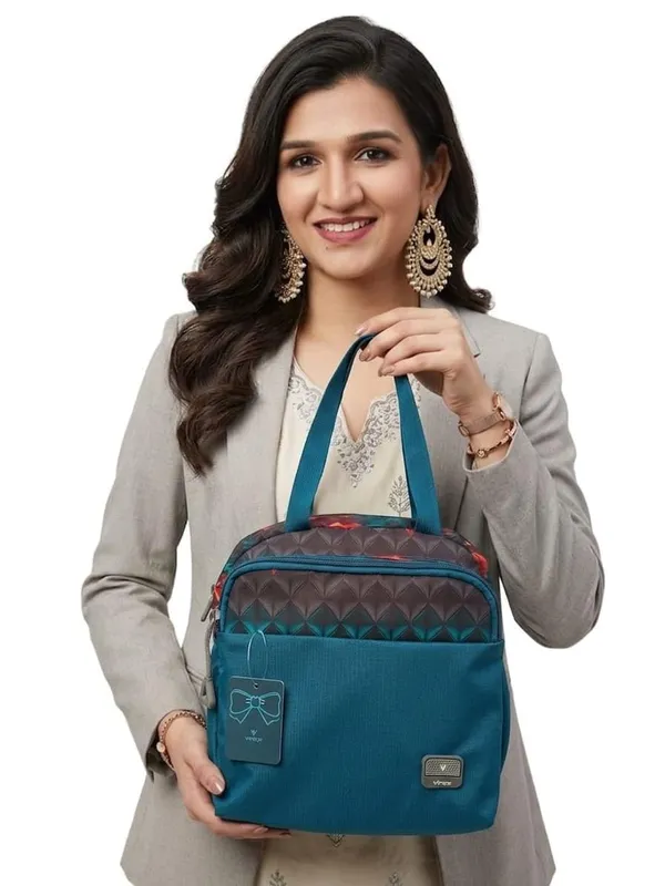 App_Insulated_Lunch_Bag_For_Men_Women_8_1_Litre_Tiffin_Carry_Bag_Uly_Matty_Fabric_2_Compartments_25_X_26_X_5_Inches_Durable_Reusable_Lunch_Bag_For_Office_School_College_Travel_Picnic