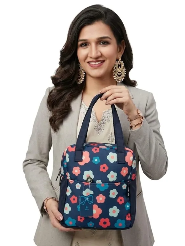 Office_Lunch_Bag_For_Men_Women_9_25_Litres_Capacity_Bounded_Satin_Fabric_Black_Insulated_Tiffin_Carry_Bag_Durable_Lunch_Carrier_With_Double_Handles