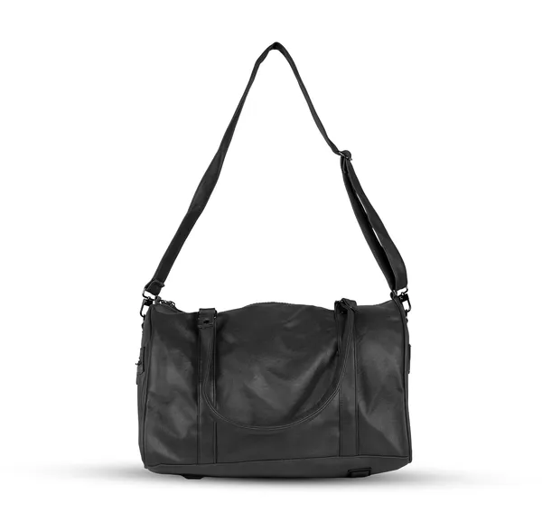 Travel_Duffle_Bag_For_Men_Women_30l_Rexine_Material_Lightweight_Waterproof_Carry_Bag_With_4_Compartments_Gym_Bag_Weekender_Bag_Cabin_Luggage_Overnight_Travel_Bag_Black