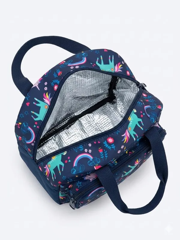 App_Insulated_Lunch_Bag_For_Men_Women_8_1_Litre_Tiffin_Carry_Bag_Uly_Matty_Fabric_2_Compartments_25_X_26_X_5_Inches_Durable_Reusable_Lunch_Bag_For_Office_School_College_Travel_Picnic