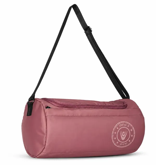 Fly_Air_Gym_Bag_17_2l_Waterproof_Sports_Duffel_Bag_With_2_Compartments_Durable_Bounded_Satin_Material_40_X_20_5_X_22_Cm_Travel_Fitness_Bag_For_Gym_Sports_Daily_Use_Pink