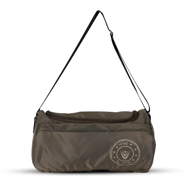 Fly_Air_Gym_Bag_17_2l_Waterproof_Sports_Duffel_Bag_With_2_Compartments_Durable_Bounded_Satin_Material_40_X_20_5_X_22_Cm_Travel_Fitness_Bag_For_Gym_Sports_Daily_Use_Brown